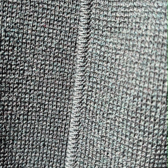 EILEEN FISHER 100% merino wool cardigan - olive (womens, medium) - Picture 3 of 4